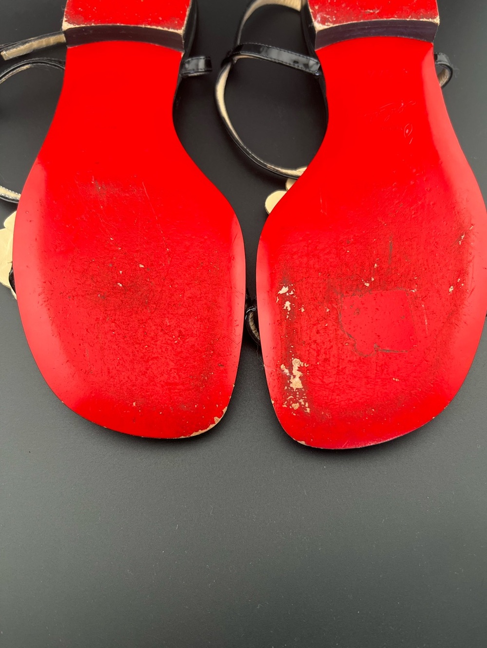 Christian Louboutin Cloudy Night Slingback Sandals - Picture 10 of 10